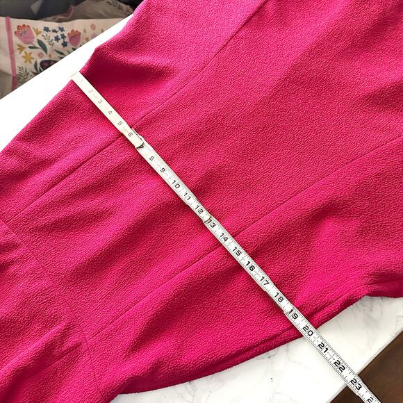 M.M. LaFleur Jane 1.0 Staccato Crepe Dress Women's Size 4 Color Hibiscus NEW - Picture 15 of 16